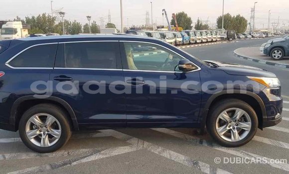 Buy Import Toyota Highlander Blue Car in Import - Dubai in Somalia Buy Import Toyota Highlander Blue Car in Import - Dubai in Somalia