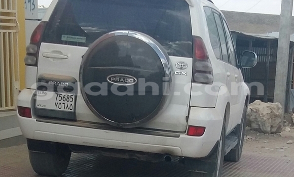 Buy Used Toyota Prado White Car in Hargeysa in Somaliland Buy Used Toyota Prado White Car in Hargeysa in Somaliland