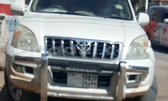 Buy Used Toyota Prado White Car in Hargeysa in Somaliland Buy Used Toyota Prado White Car in Hargeysa in Somaliland