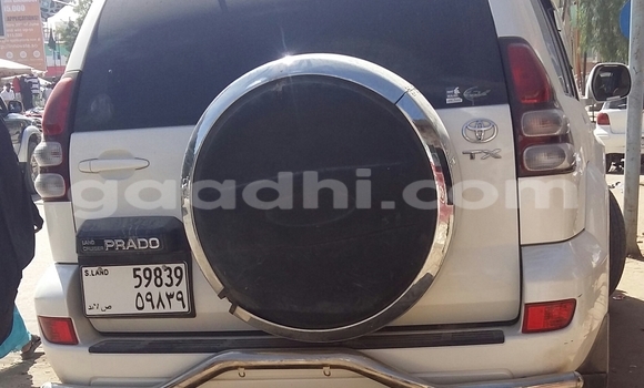 Buy Used Toyota Prado White Car in Hargeysa in Somaliland Buy Used Toyota Prado White Car in Hargeysa in Somaliland
