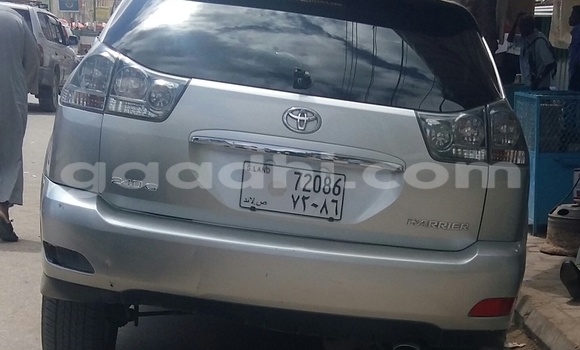 Buy Used Toyota Harrier Silver Car in Hargeysa in Somaliland Buy Used Toyota Harrier Silver Car in Hargeysa in Somaliland