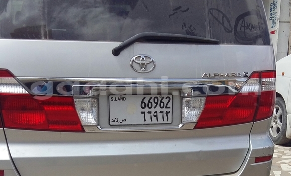 Buy Used Toyota Alphard Silver Car in Hargeysa in Somaliland Buy Used Toyota Alphard Silver Car in Hargeysa in Somaliland