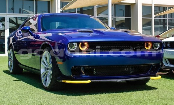 Buy Import Dodge Challenger Blue Car in Import - Dubai in Somalia