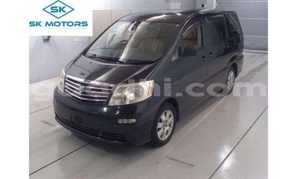 Buy Import Toyota Alphard Black Car in Import - Dubai in Somalia