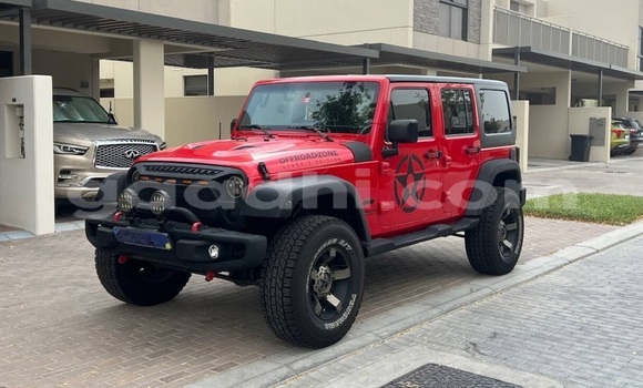 Buy Used Jeep Wrangler Red Car in Mogadishu in Somalia