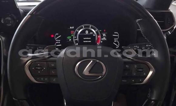 Oofamaa Lexus LX White Makiinaa iti Baki keessatti Awdal keessatti Oofamaa Lexus LX White Makiinaa iti Baki keessatti Awdal keessatti