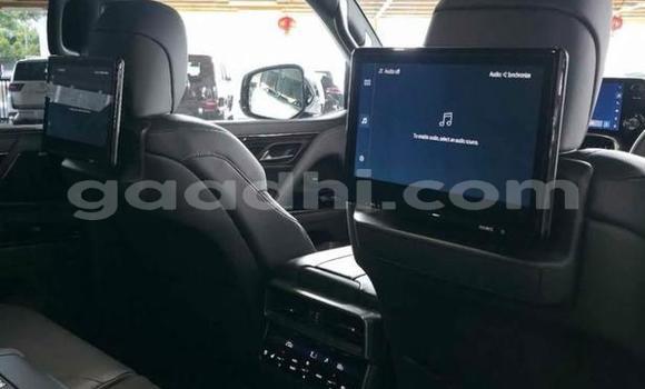 Oofamaa Lexus LX White Makiinaa iti Baki keessatti Awdal keessatti Oofamaa Lexus LX White Makiinaa iti Baki keessatti Awdal keessatti