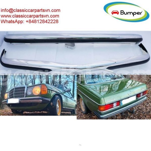 Big with watermark mercedes w123 sedan bumpers 1976 1985 1