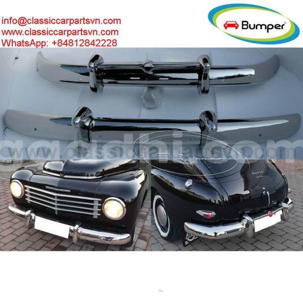 Big with watermark nvolvo pv 444 bumpers with standard horns 768x768 3