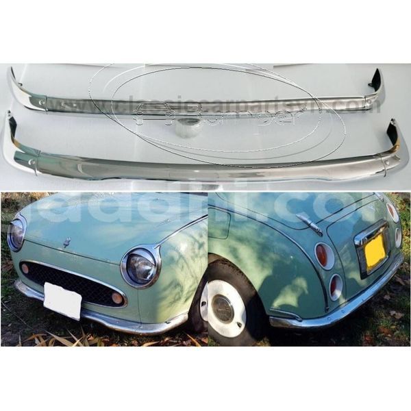 Big with watermark nissan figaro bumpers year 1991 new 1
